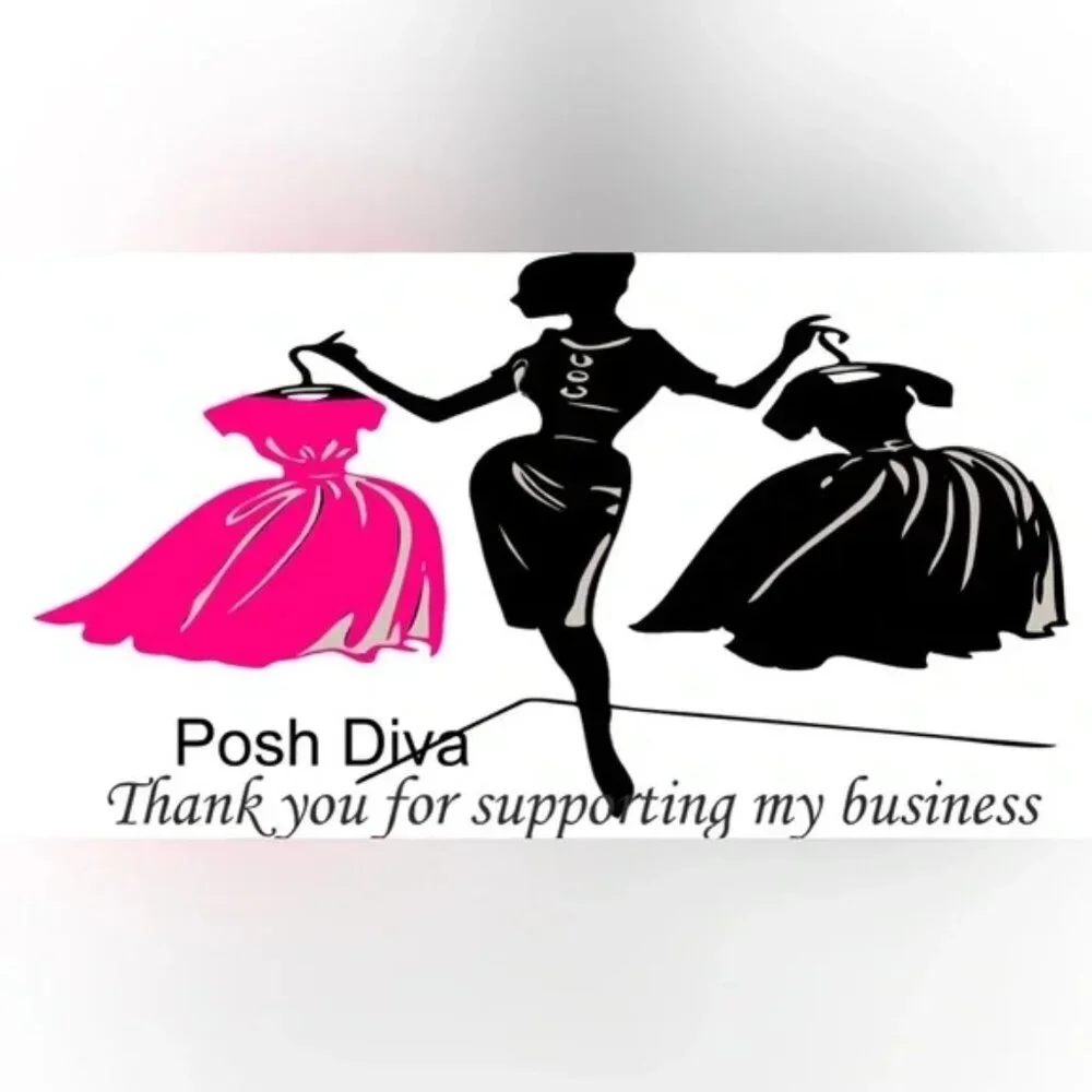 30 Pcs Diva Thank You Business Cards – Boutique Graphic Insert Cards
